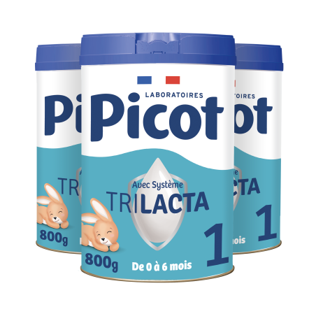 Pack x 3 Picot 1er âge