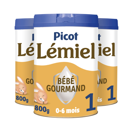 Pack x3 Picot Lémiel 1er âge