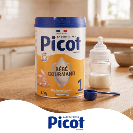 Boîte de lait Picot Bébé Gourmand 1er âge 0 à 6 mois